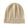 Gorro de Cachemira Suave y Pegajoso 2026 Otoño/Invierno Nuevo Moda Femenina Casual Protección para las Orejas Gorro Holgado Gorro de Punto a la Moda
