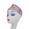 Novo Produto Transfronteiriço Tiara Floral Retrô Europeia e Americana para Mulheres, Elástica, Larga, Cruzada, Esportiva, Estampada, Bandana de Cabelo
