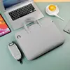 Bolsa Sencilla para Laptop al por Mayor Se Puede Llevar al Hombro o a Mano Alta Apariencia Maletín de Almacenamiento Se Puede Agregar LOGOTIPO Impreso