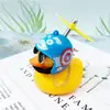 Adornos para Coche, Coche Douyin, Modelo de Patito Amarillo, Casco de Celebridad de Internet Social, Decoración de Coche de Pato para Viento Exterior de Motocicleta