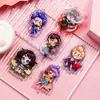 Llavero Transparente de Acrílico Cortado con Láser Colgante Personalizado Foto Creativo DIY Dibujos Animados Anime Celebridad Mercancía Personalización