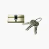 Venta al mayoreo del fabricante: Cilindro de cerradura para puerta interior de madera de doble puerta, todo cobre, Y-60MM, diseño antirrobo universal, estilo moderno y minimalista, directo del fabricante