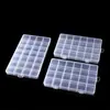 Caixa de Armazenamento de Plástico com 24 Compartimentos 28 Compartimentos Caixa de Joias Caixa de Miçangas Caixa DIY Acessórios para Miçangas Soltas Caixa de Ferragens