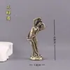 Adornos de Escritorio de Latón Puro de las Cuatro Bellezas Antiguas Diao Chan Xi Shi Wang Zhaojun Yang Yuhuan Artesanías de Bronce Talladas Adornos