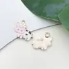 1 Colgante Blanco con Goteo de Aceite, Colgante Pequeño para Pulsera y Collar, Accesorio de Llavero Hecho a Mano DIY al por Mayor
