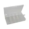 R Luya caja de cebo de plástico de cinco compartimentos caja de juego caja de accesorios para equipo de pesca 37.5g suministros para equipo de pesca accesorios pequeños