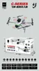 Aeronave de controle remoto super grande UAV câmera aérea 4K HD aeronave profissional helicóptero infantil brinquedo para estudante do ensino fundamental