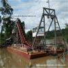 Equipamento de seleção de ouro de rio Shandong barco de mineração de ouro por sucção de areia barco de mineração de ouro com corrente de baldes