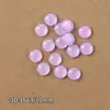 Decoraciones Brillantes de Color para Uñas Semi-Círculo de Pedrería Mocha, Pedrería Plana Dulce y Versátil para DIY, Pequeños Accesorios para Uñas al por Mayor