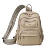 Nueva mochila pequeña minimalista de doble uso para mujer, ligera para deportes, desplazamientos, viajes casuales, bolso cruzado impermeable para el pecho