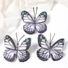 Tela de Mariposa Simulada DIY Pasador Tocado, Accesorio para el Cabello Estilo Antiguo Hanfu, Accesorio para Fotografía de Boda, Decoración de Mariposa para Habitación