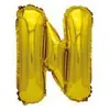Globos de Aluminio Letras Grandes Dorados, Plateados y Oro Rosa de 16 pulgadas Decoración para Fiesta de Cumpleaños Globos de Película de Aluminio
