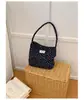 Bolso de hombro grande estilo coreano para mujer, bolso de lona para dama, bolso de mano tote versátil de alta gama de nicho