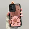 Adequado para Capa de Celular Transsion Note40 Desenho Animado Smart9 Moda Sparkgo Boneca de Pé Capivara Quente