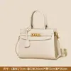 Bolso de mano de alta gama transfronterizo para mujer, bolso Kelly de moda, bolso para ir a la oficina, bolso de mano platino para mujer, bolso de hombro