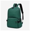 Mochila de agencia de viajes al por mayor de fábrica mochila de tela de color liso se puede agregar LOGO mochila escolar para estudiantes de primaria y secundaria bolsa de viaje