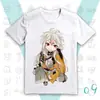 Camiseta Anime Touken Ranbu Modal Manga Curta Peça Única Dropshipping