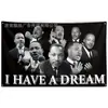 2026 Transfronterizo Nuevo Fondo de Tela Tema Mes de la Historia Negra Decoración de Fondo Martin Luther King Tela de Fondo para Fotografía
