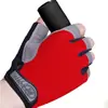 Guantes de Medio Dedo para Hombres y Mujeres, Antideslizantes, Resistentes al Desgaste, Transpirables, Guantes para Ciclismo al Aire Libre, Almohadillas de Palma de Silicona, Guantes de Entrenamiento Deportivo y Fitness