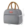 Bolsa Tote para Lonchera con Aislamiento de Papel de Aluminio Espeso, Bolsa Portátil para Lonchera para Oficinistas, Aislamiento Especial para Estudiantes de Primaria