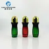 Guangzhou em estoque frasco roll-on 50ml frasco de vidro frasco de conta-gotas de gel para perfume frasco para óleo essencial massagem reto redondo embalagem cosmética