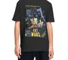 Camiseta de Guerra de Gatos Estrella de Aliexpress Transfronteriza Miau Miau Guerra Camiseta Divertida para Amantes de los Gatos para Mujer Camiseta Retro Corta