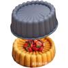 Molde de silicona para hornear pasteles redondos transfronterizos, molde para hornear pasteles, mousse y fondant.