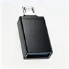 Adaptador de Tarjeta Lector USB 3.0 Hembra a Tipo-C para Teléfono Móvil Huawei Compatible con Fronteras Convertidor OTG Micro Android