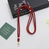 Nuevo Lanyard Tejido Multicolor Simple Huayang para Teléfono Móvil, Funda de Teléfono, Correa para Botella de Agua, Correa Cruzada, Colgante Largo, Antiperdida