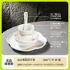 Juego de vajilla de melamina para hot pot, hoteles y restaurantes, incluyendo tazones, platos, tazas y cucharas resistentes al calor, al por mayor para uso comercial