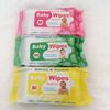 Bolsa de 100 Piezas Paquete Múltiple Multicolor Patrón de Burbujas Cuidado de Limpieza para Bebés Toallitas Desechables Ventas del Fabricante