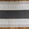 Tela de gasa de algodón con encaje, tela para camino de mesa, tela de gasa de lino, tela de encaje, tela para cojines, mantel, cubierta de mesa, tela para bufandas, tela para alfombrillas de suelo