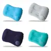 Almohada de viaje, Almohada inflable plegable portátil, Almohada para dormir al aire libre para adultos, Cojín lumbar, Almohada de oficina, Artefacto para dormir en la pausa del almuerzo