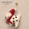 Ins Style Cute Wool Felt Elk Puppy Sheep Doll Bolsa Pendurada Chaveiro Pendurado Adereços Bonitos Para Fotos