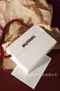 Caja de Joyería Estilo Ins Personalizada, Caja de Regalo de Joyería de Alta Gama, Caja de Embalaje para Joyería Dorada de Anillo, Collar, Pulsera