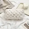 5424 Estuche Acolchado con Relieve de Dibujos Animados Bolsa de Cosméticos de Mano para Mujer Almacenamiento de Gran Capacidad Estudiante Cremallera Papelería Estuche para Lápices