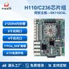 Paiqin 1U Placa Madre de Control Industrial 6 Red Gigabit 4 Puerto Óptico Gigabit H110 C236 Industrial Ignífuga Pared Seguridad de Red Enrutamiento Suave