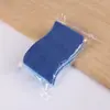 Esponja de Pulpa de Madera Azul Personalizada en Forma de S para Limpiar Platos, Fregar Ollas y Limpiar, Bloque de Esponja de Pulpa de Madera Espeso y Absorbente