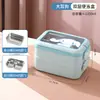 Lonchera Térmica Sanrio para Trabajadores de Oficina, Gran Capacidad, Caja Bento con Compartimento de Doble Capa para Estudiantes, Lonchera de Acero Inoxidable m