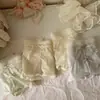 7226 Braguitas de Seda Helada Cómodas y Transpirables tipo Hada para Mujer, Lisas Sin Costuras de Algodón Puro con Refuerzo Extendido, Malla de Encaje Antibacteriana 10A