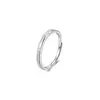 Anillo S999 de Plata Pura con Patrón de Nube Auspiciosa, Anillo de Pareja Estilo Chino Auspicioso y Deseoso, Estilo Chino Nuevo, Anillo Liso de Moda Retro