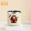 Taza de Acero Inoxidable 316 de Grado Alimenticio, Taza para Niños, Vaso para Enjuague Bucal Doméstico, Taza de Leche Aislada Engrosada, Vaso de Agua, Taza