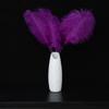 Paquete de flores con decoración de plumas de pensamiento de siete colores, paquete de flores, material de bricolaje hecho a mano, embalaje de flores