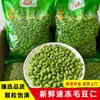Edamame fresco congelado, granos de edamame congelados rápidamente, chícharos, soya, verduras peladas para hoteles, uso comercial, caja completa