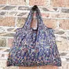 Bolsa de Compras Grande Impresa Lista de Fábrica Bolsa de Nylon Impermeable Bolsa Ecológica Bolsa para la Compra de Comestibles Bolso de Mano Bolsa Plegable