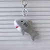 Colgante de Tiburón Lindo, Ballena Pequeña, Juguete de Peluche Simulado, Colgante para Llavero y Bolsa, Muñeco de Trapo de Vida Marina
