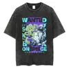 Camiseta Harajuku Streetwear One Piece Estampa Gráfica de Anime t