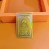 Oro Puro 999 Pegatinas para Teléfono Móvil de Oro Ocho Santos Patronos Doce Signos del Zodiaco Amuletos de Buda Imanes para Refrigerador Venta al por Mayor