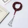 Misbaha 33 Piezas Aleación Borla Cuentas de Oración Hilo Hecho a Mano Cuentas Tasbih Universal Pulsera Árabe Mayoreo