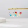 Pendientes Largos de Perla con Borlas Estilo Francés para Cara Fina Moda Elegante Perla de Imitación Pendientes Pequeños Frescos de Verano para Mujer